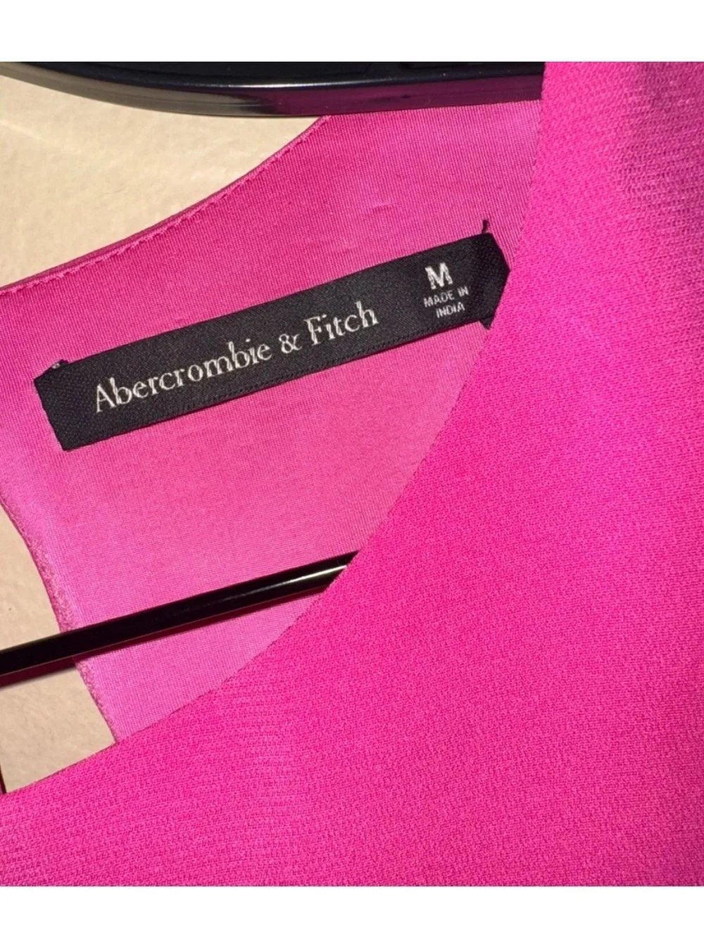 Abercrombie & Fitch Pink Raspberry Rose Rosette Skort / Tank Set Size M